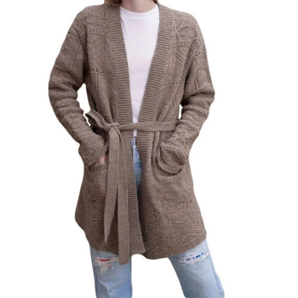 Roberta Roller Rabbit Shilpa Cardigan Sweater L Nomad Merino wool Yak hair blend